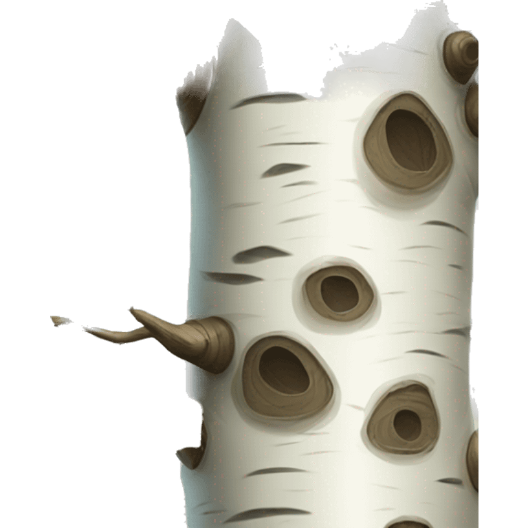 birch tree emoji