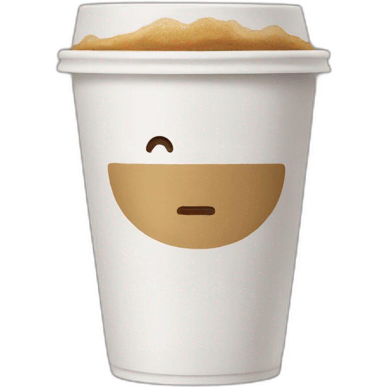 Starbucks cup emoji