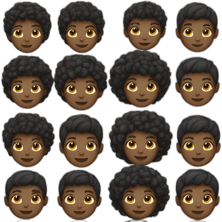 black kids emoji