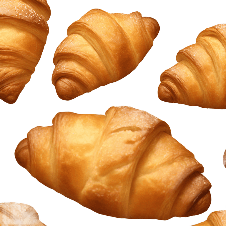 Almond croissant emoji