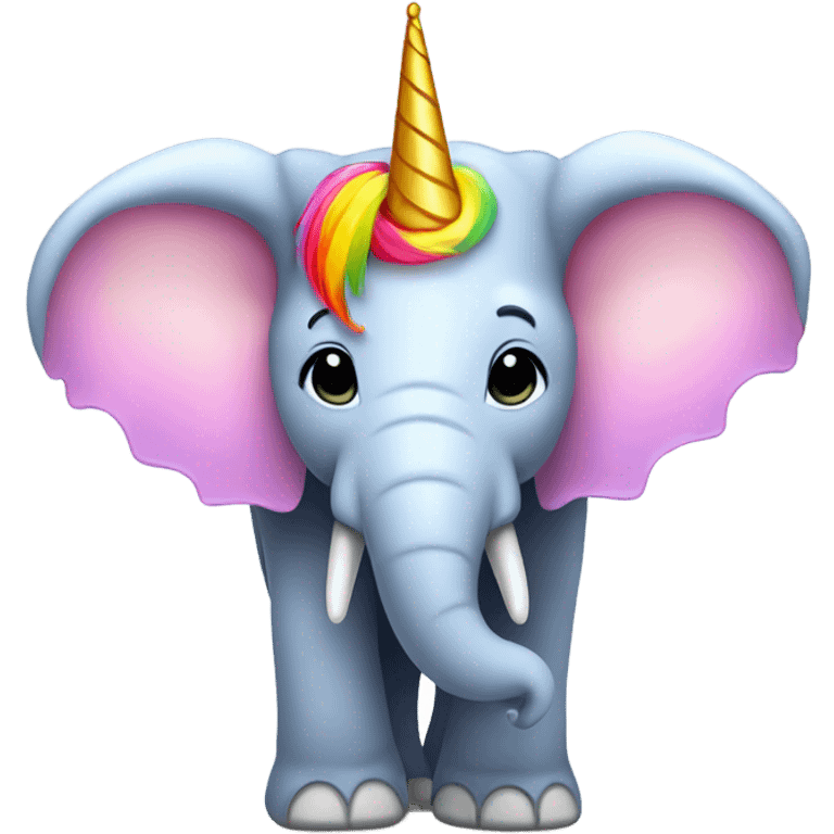 Elephant unicorn  emoji