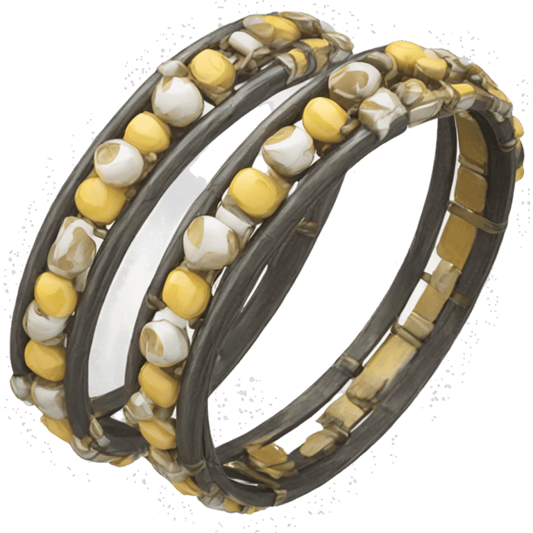 Two Bangles emoji