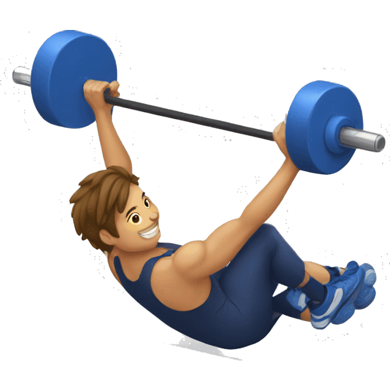 sport picture with exercises emoji