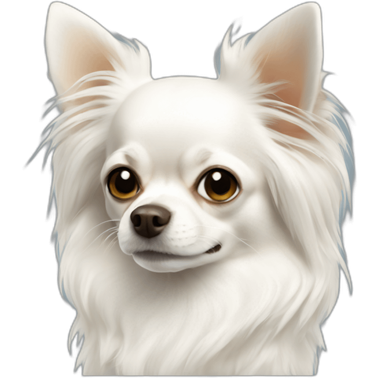 white-longhair-chihuahua emoji