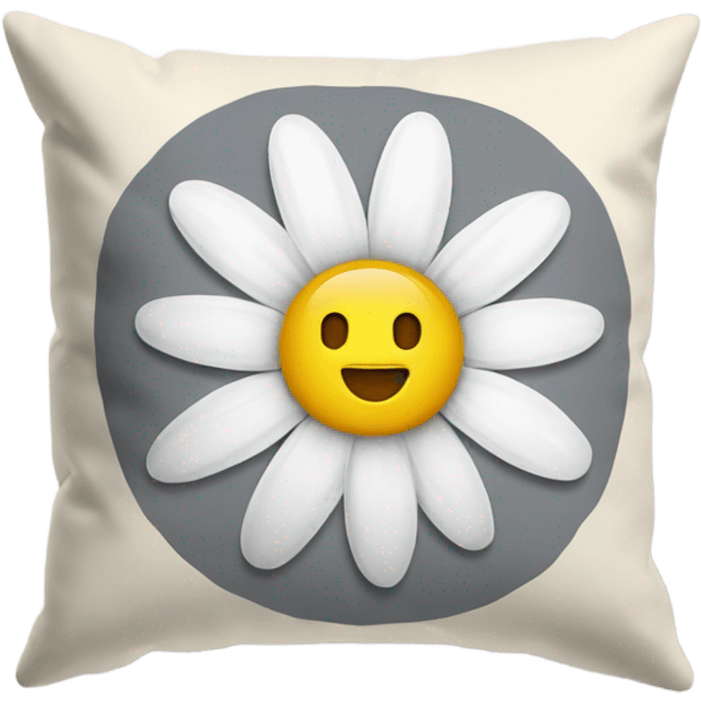 Daisy pillow emoji