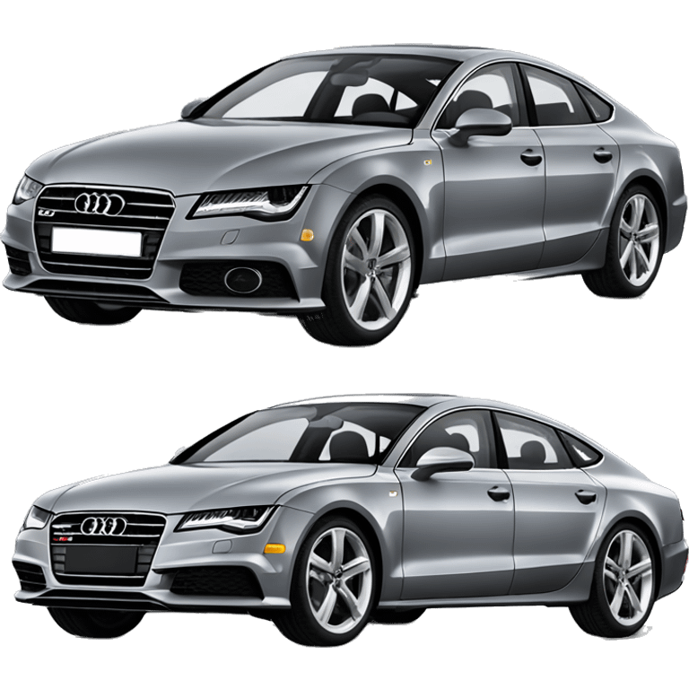 Audi a7 grey emoji