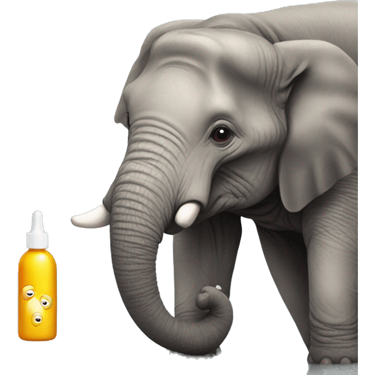 Create a pump out skincare product similar to drunk elephants  emoji