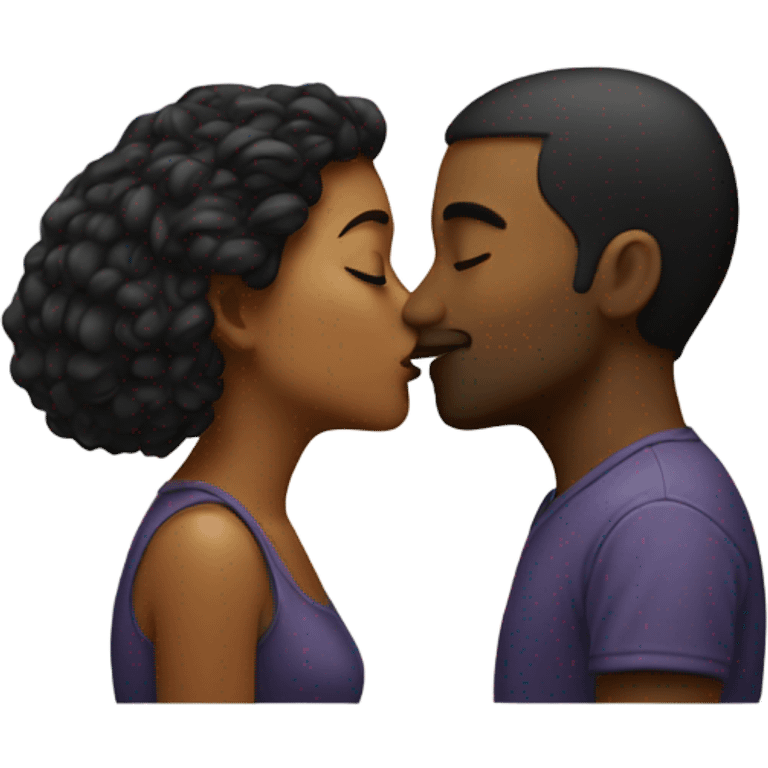 Kissing emoji