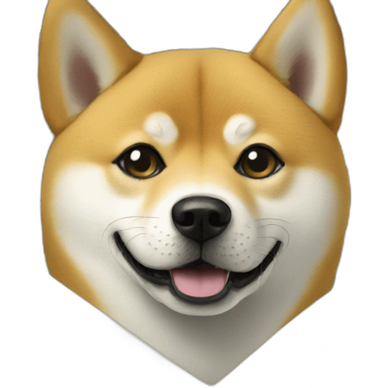 SHIBA WITH DOLLARS EYES emoji