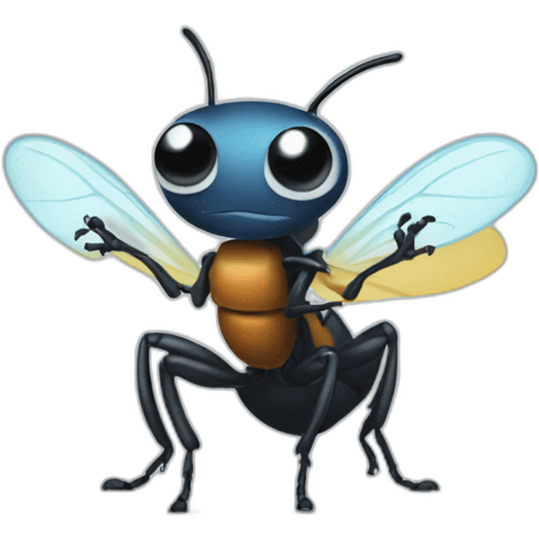 a marketer ant emoji