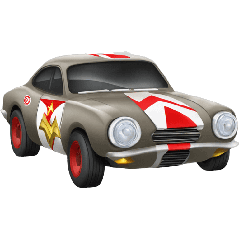 Linda Carter’s WW2 Wonder Woman Long wheelbase widened ground effects Scion FR-S hyper race car emoji