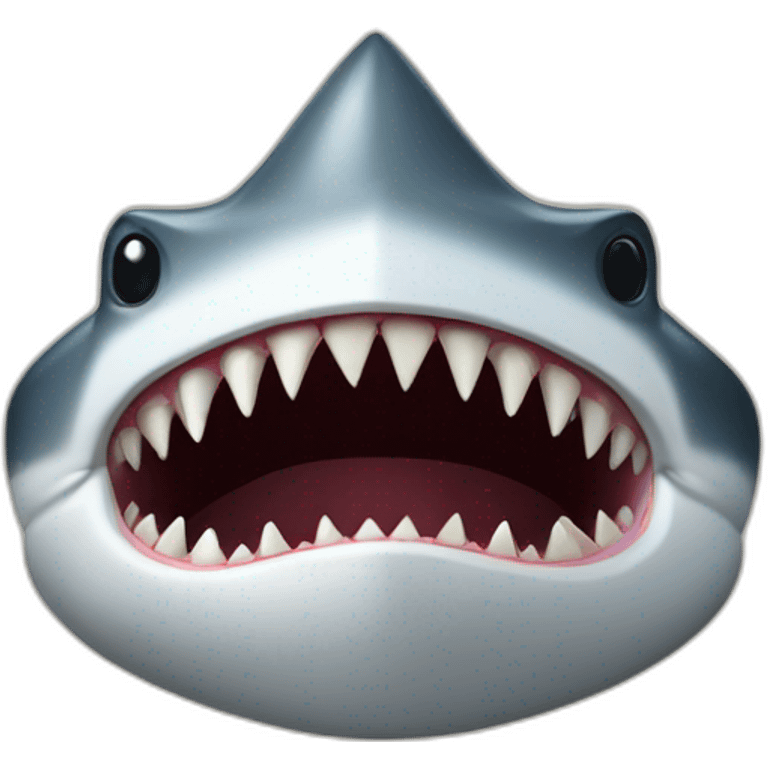 sharp shark teeth emoji