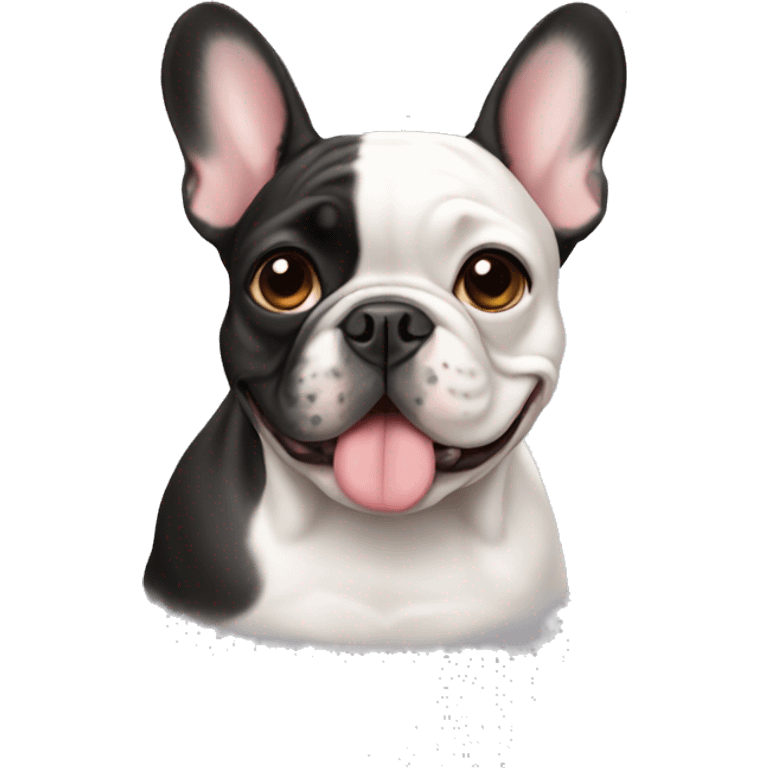 French bulldog  emoji