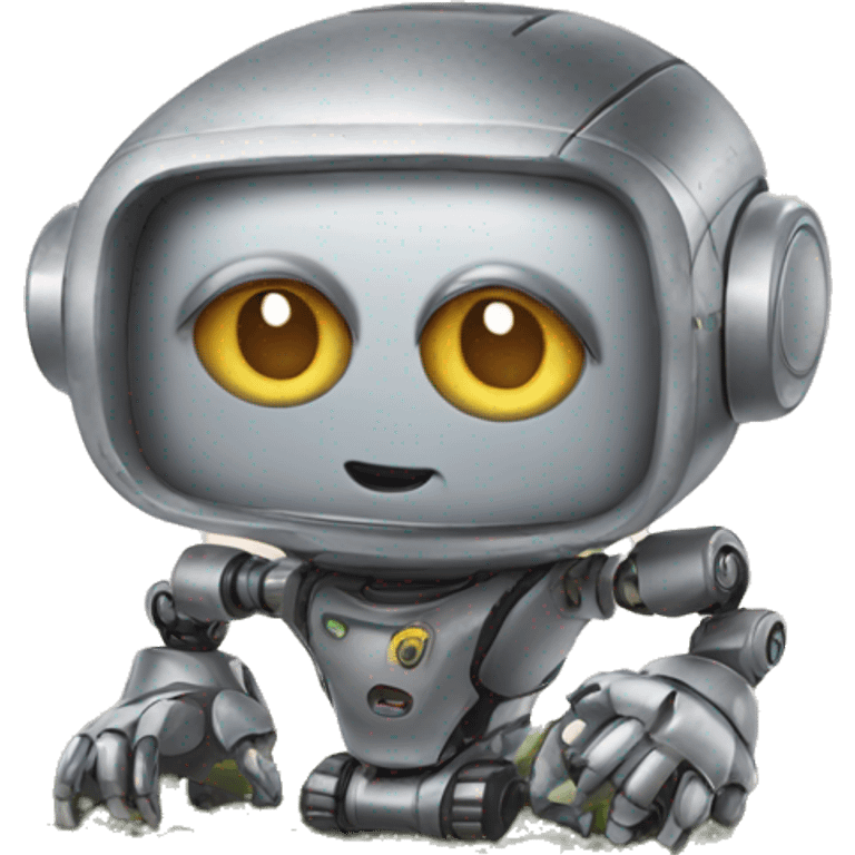 Home robot sweet emoji