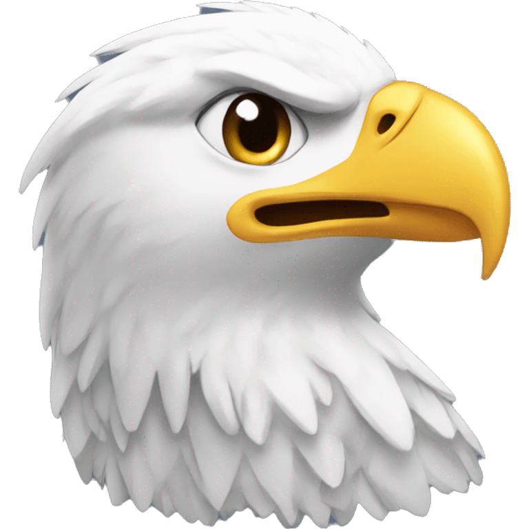 eagle smiling emoji