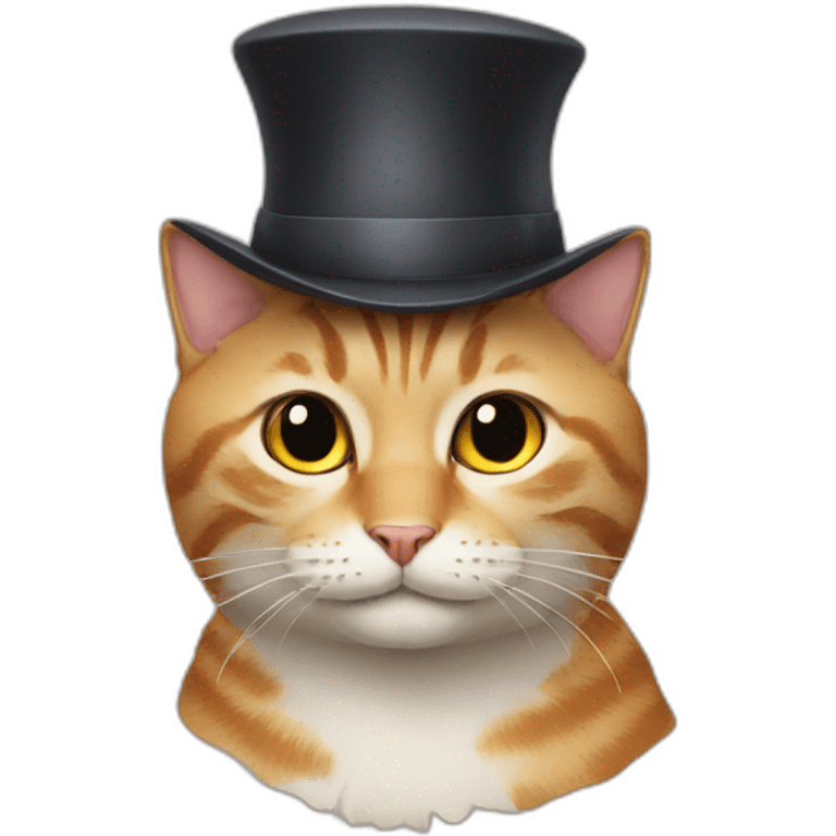 Cat in hat emoji