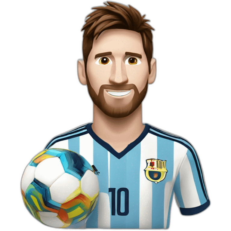 Messi World Cup  emoji