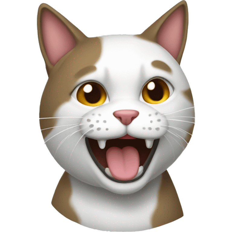 Un gato enojado  emoji