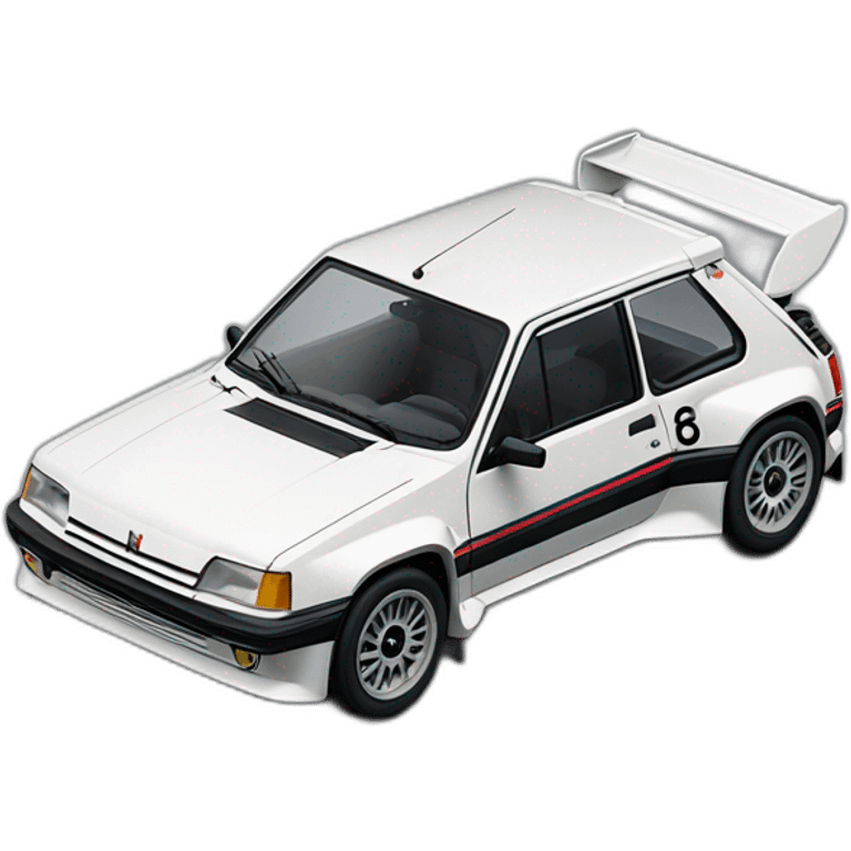 Peugeot 205 Turbo-16 Group B emoji