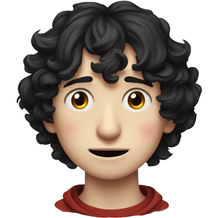 finn wolfhard crying crying crying emoji