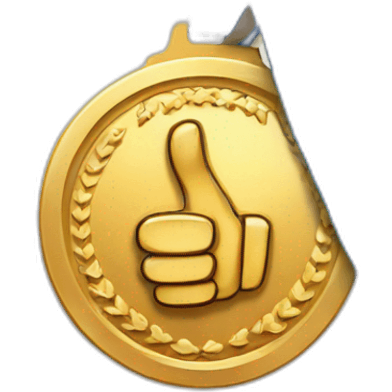 medal-thumbs-up emoji