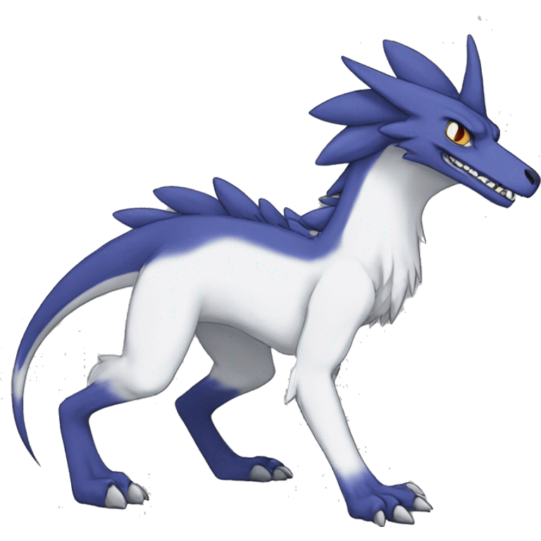 Lombax-Sergal-Vernid-Fakemon full body emoji