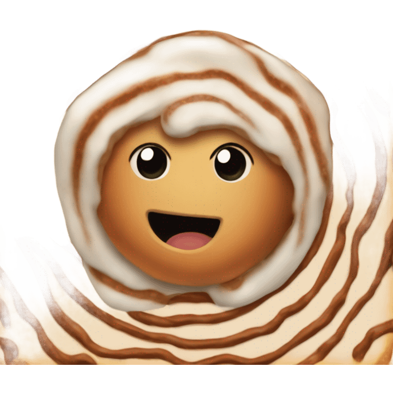 Cinnamon roll emoji