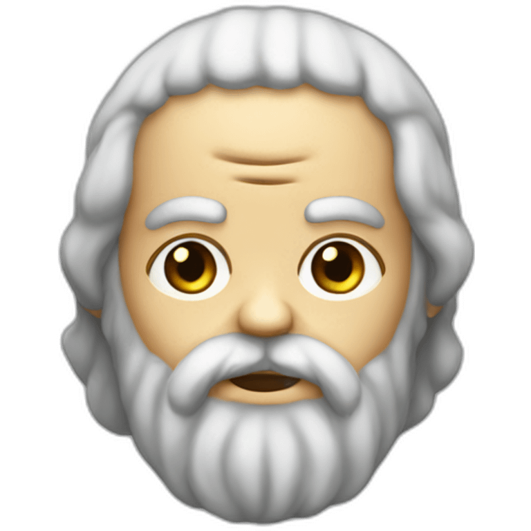 cute socrates emoji