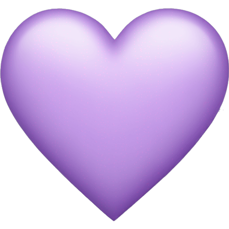 Light Purple Heart  emoji