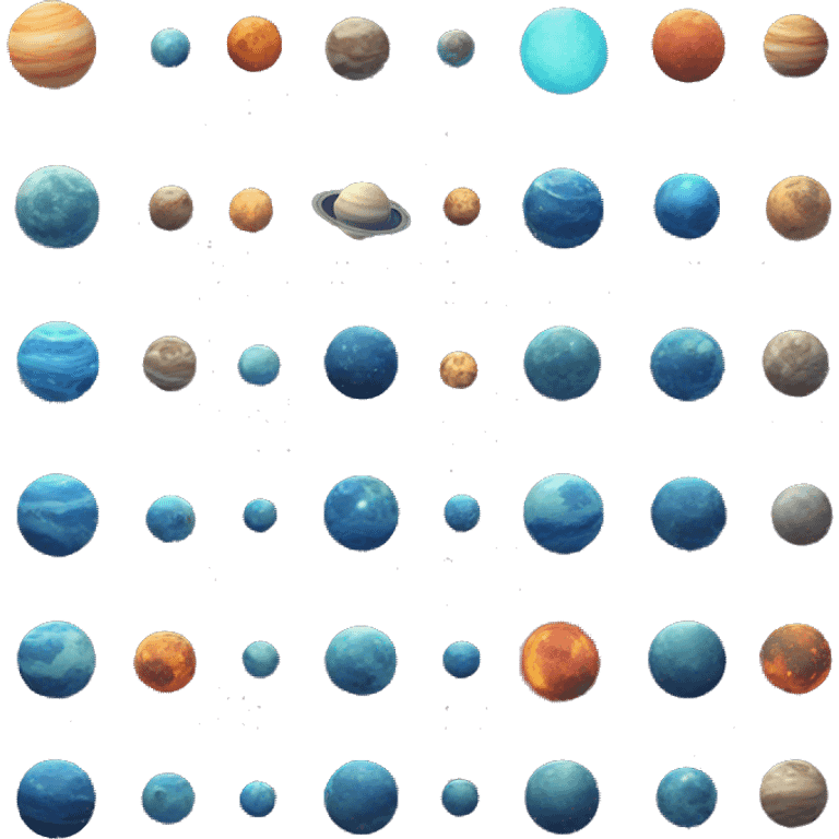 planets emoji