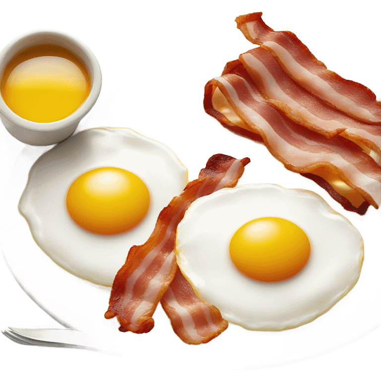 bacon and eggs emoji