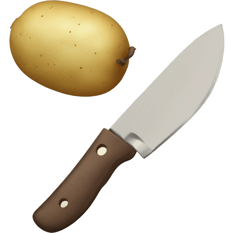 potato knife emoji