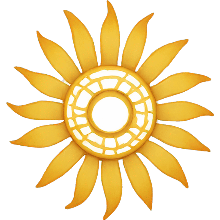 Sunwheel emoji