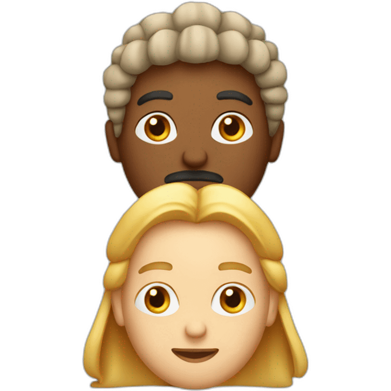 three wise men, one is blonde, one is African American, one is red haired  emoji