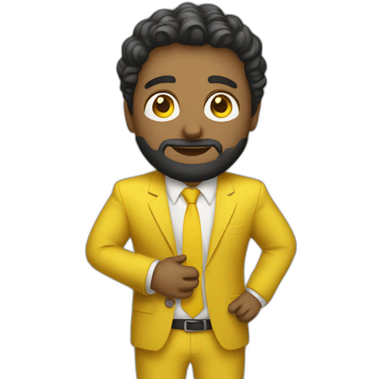 product-manager with yellow suit emoji