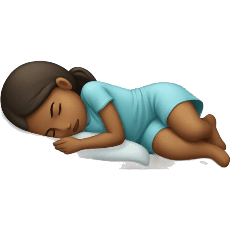 Sleeping girl  emoji