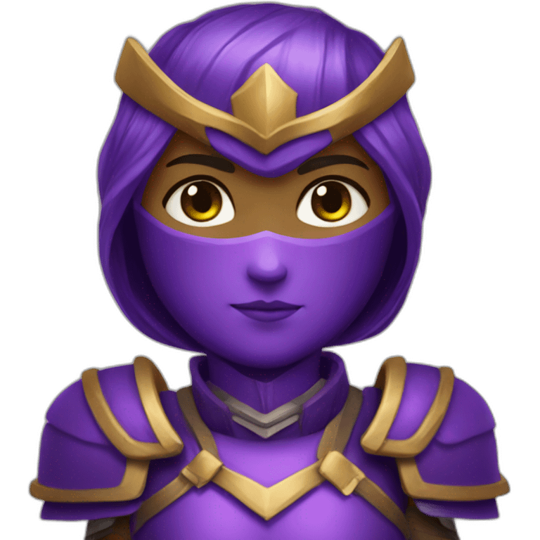 demetra purple armor emoji