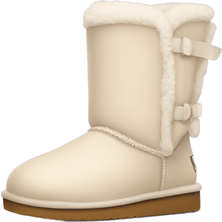 cute creme ugg boots emoji