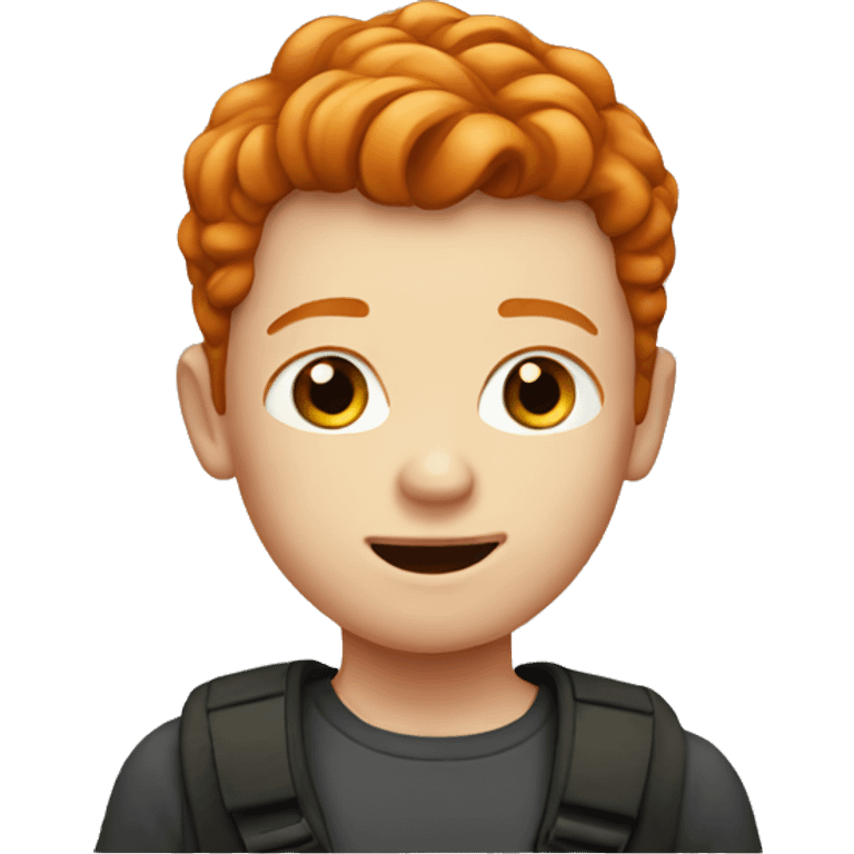 Ginger kid emoji