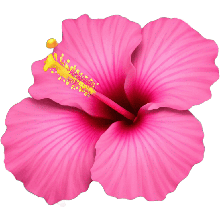 Pink Hibiscus  emoji