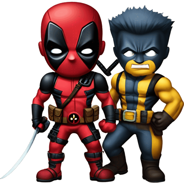 deadpool and wolverine emoji