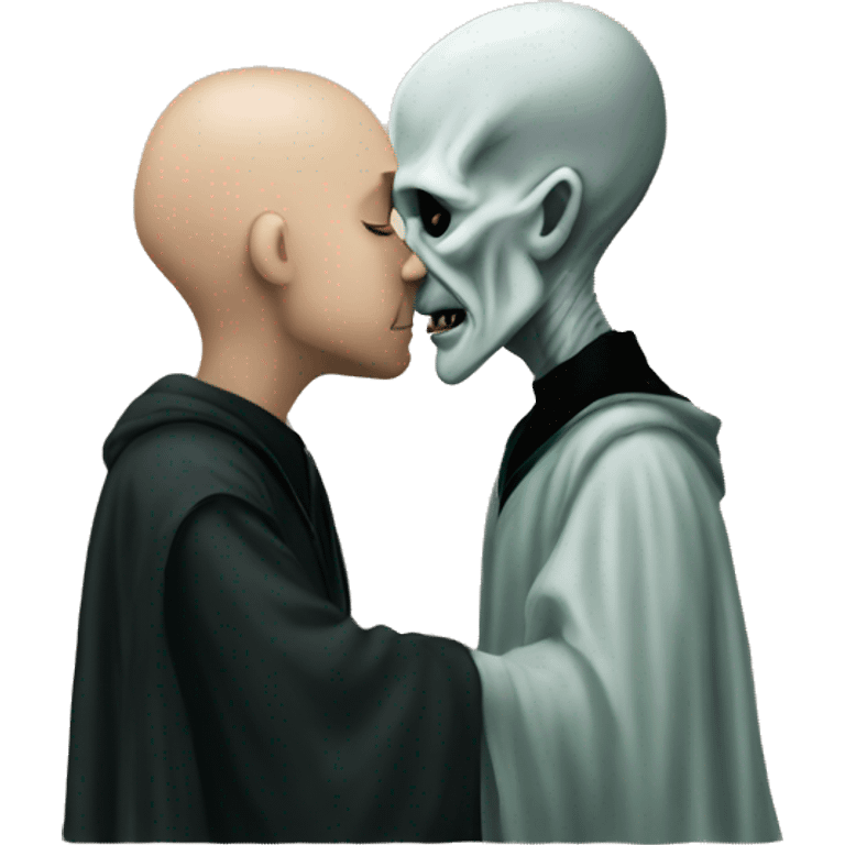 Harry Potter Kissing Voldemort emoji