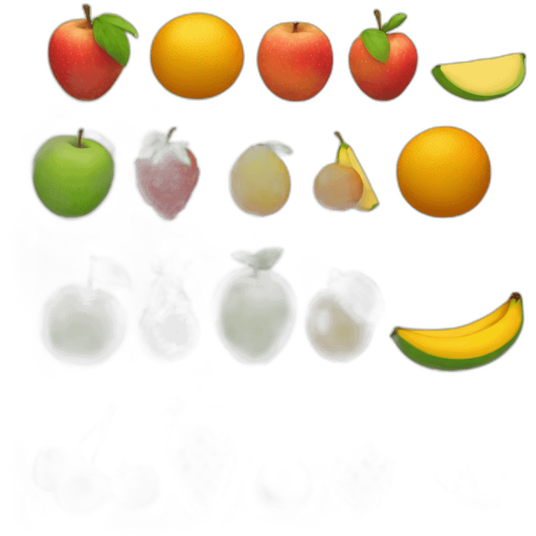 fruits emoji