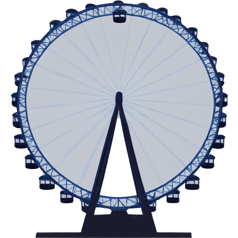 London Eye Ferris wheel ￼ emoji