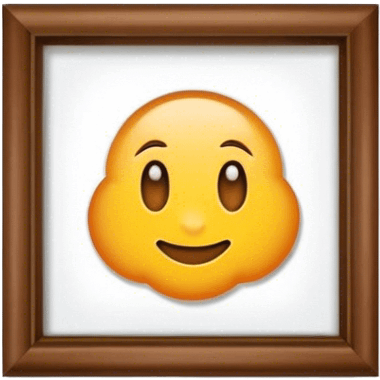 frame with company logo emoji