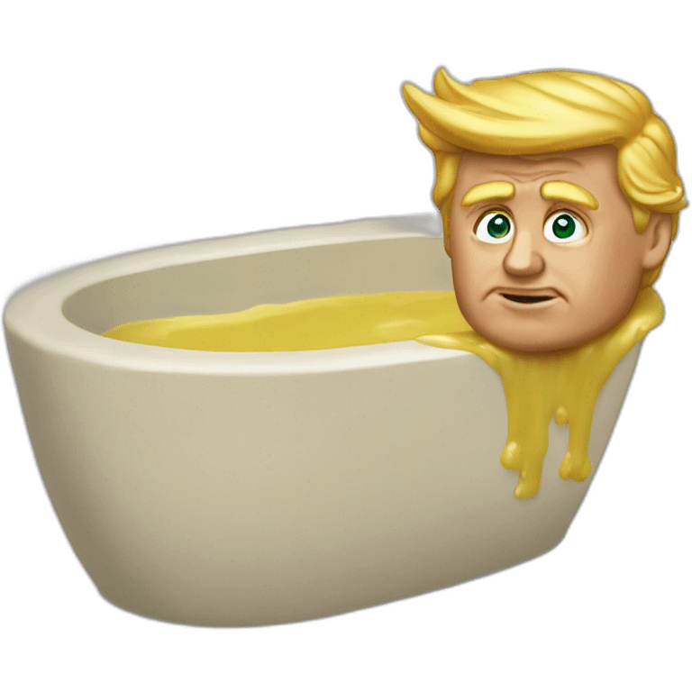 trump-baño-de-oro emoji