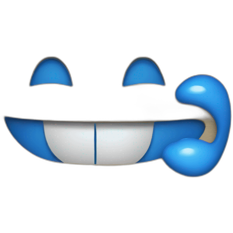 blue icon smile emoji