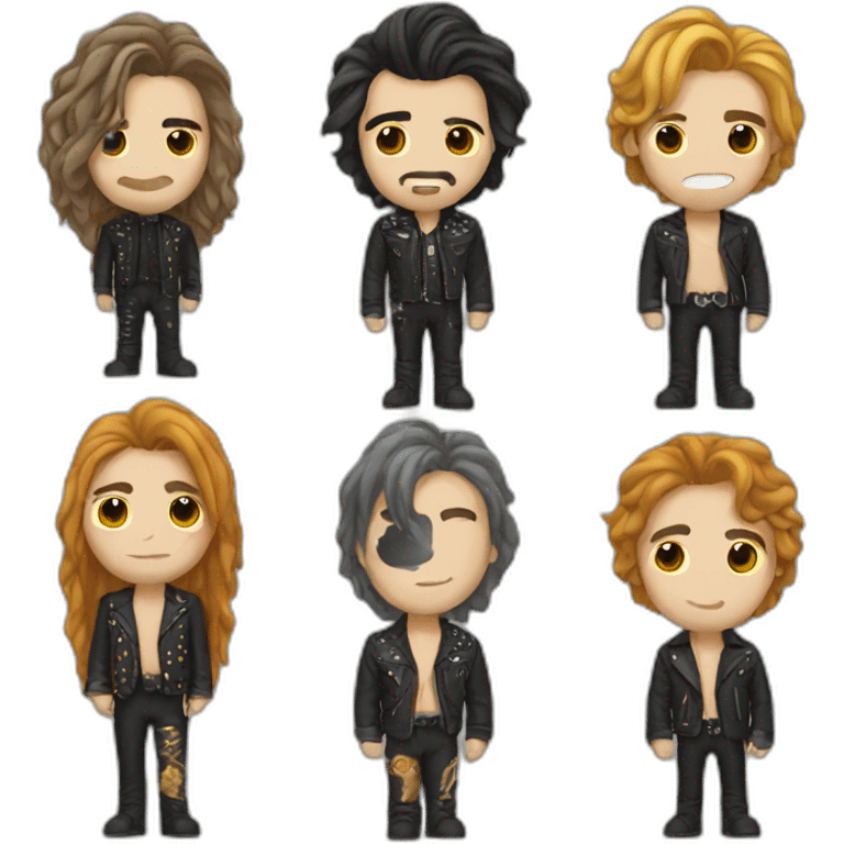 maneskin rock band emoji