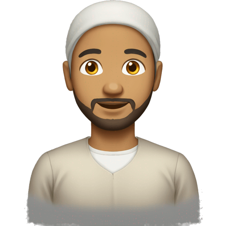 light skin Muslim man emoji