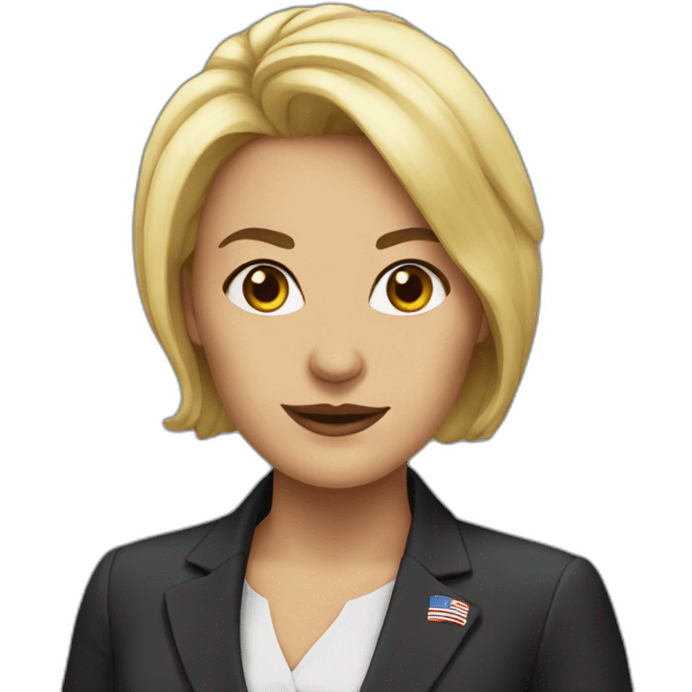 female presidential candidate borgs emoji